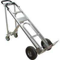 3-in-1 Convertible Hand Truck, Aluminum, 600 lbs. Capacity Les Fournitures Industrielles Méga