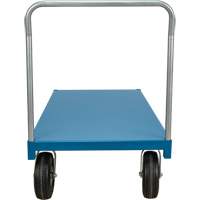 Chariot &agrave; plateforme robuste, 48" lo x 24" la x Capacit&eacute; 1200 lb, Roues en Anticrevaison Les Fournitures Industrielles Méga