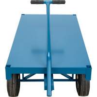 Chariot de ramassage &agrave; plateforme pour l'ext&eacute;rieur, 24" la x 48" la x Capacit&eacute; 1000 lb Les Fournitures Industrielles Méga