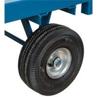 Chariot de ramassage &agrave; plateforme pour l'ext&eacute;rieur, 24" la x 48" la x Capacit&eacute; 1000 lb Les Fournitures Industrielles Méga