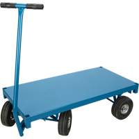 Chariot de ramassage &agrave; plateforme pour l'ext&eacute;rieur, 24" la x 48" la x Capacit&eacute; 1000 lb Les Fournitures Industrielles Méga