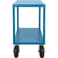 Outdoor Shelf Cart, 2 Tiers, 18" W x 39" H x 33" D, 1200 lbs. Capacity Les Fournitures Industrielles Méga