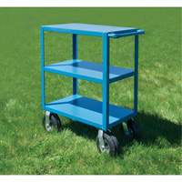Outdoor Shelf Cart, 3 Tiers, 18" W x 39" H x 33" D, 1200 lbs. Capacity Les Fournitures Industrielles Méga