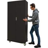 Socle roulant pour armoire, 24" la x 48" p x 1,375" h, Capacit&eacute; de 1000 lb Les Fournitures Industrielles Méga
