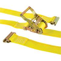 Logistic Strap, Ratchet, 2" W x 12' L, 1000 lbs. (454 kg) WLL Les Fournitures Industrielles Méga