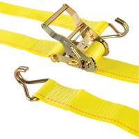 Logistic Strap, Ratchet, 2" W x 12' L, 500 lbs. (227 kg) WLL Les Fournitures Industrielles Méga