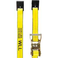 Tendeur d'arrimage pour treuil, Crochet plat, 2" , 30' , Charge d'utilisation max. 3335 lb (1512 kg) Les Fournitures Industrielles Méga