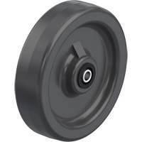 Roues ph&eacute;noliques pleines noires Les Fournitures Industrielles Méga
