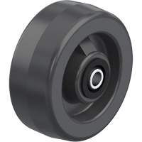 Roues ph&eacute;noliques pleines noires Les Fournitures Industrielles Méga