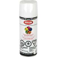 Laque industrielle Acryli-Quik, Blanc, Semi-brillant, 12 oz, Canette a&eacute;rosol Les Fournitures Industrielles Méga