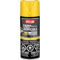 Peinture en a&eacute;rosol pour la ferme et l'&eacute;quipement, Jaune John Deere, Tr&egrave;s brillant, 12 oz, Canette a&eacute;rosol Les Fournitures Industrielles Méga