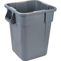 Contenants carr&eacute;s Brute, Poly&eacute;thyl&egrave;ne, 40 gal. US Les Fournitures Industrielles Méga
