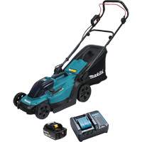 Ensemble de tondeuse sans fil 18V LXT, Pouss&eacute;e, &agrave; pile, Largeur de coupe 13" Les Fournitures Industrielles Méga