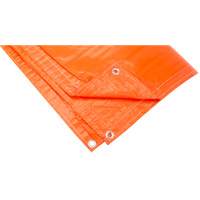 B&acirc;ches isol&eacute;es, Poly&eacute;thyl&egrave;ne, Orange, 20' x 12' x 8 mils Les Fournitures Industrielles Méga