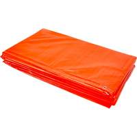 B&acirc;ches isol&eacute;es, Poly&eacute;thyl&egrave;ne, Orange, 20' x 12' x 8 mils Les Fournitures Industrielles Méga