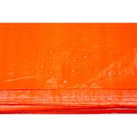 B&acirc;ches isol&eacute;es, Poly&eacute;thyl&egrave;ne, Orange, 20' x 12' x 8 mils Les Fournitures Industrielles Méga