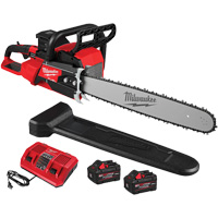 Fuel 20" Dual Battery Chainsaw Kit, Battery Powered, 5.8 HP Les Fournitures Industrielles Méga