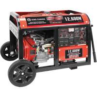 G&eacute;n&eacute;ratrice &agrave; essence &agrave; d&eacute;marreur &eacute;lectrique, 12600 W de surtension, 9000 W nominale, 120 V/240 V, R&eacute;servoir de 31 L Les Fournitures Industrielles Méga