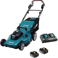 Ensemble de tondeuse LXT 36 V, Pouss&eacute;e automatique, &agrave; pile, Largeur de coupe 21" Les Fournitures Industrielles Méga