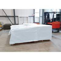B&acirc;che isol&eacute;e, Poly&eacute;thyl&egrave;ne, Blanc, 20' x 12' x 8 mils Les Fournitures Industrielles Méga