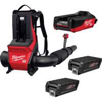 MX FUEL Backpack Blower Kit, 190 MPH Output, Battery Powered Les Fournitures Industrielles Méga