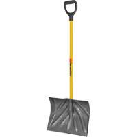 Pelle &agrave; grattoir Pro, Lame Polypropyl&egrave;ne, Largueur 18", Manche Prise en D Les Fournitures Industrielles Méga