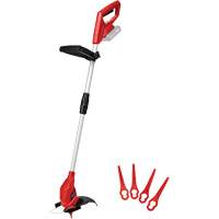 Coupe-bordures t&eacute;lescopique sans fil &agrave; lame de 10" (outil seulement), 9,5", &agrave; pile, 18 V Les Fournitures Industrielles Méga