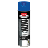 Peinture de marquage industrielle invers&eacute;e &agrave; base de solvant Quik-Mark, 17 oz, Canette a&eacute;rosol Les Fournitures Industrielles Méga