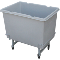 Starcart Elevated Box Truck, Polyethylene, 33" L x 23" W x 29" H, 7 cu. ft. Volume, 200 lbs. Capacity Les Fournitures Industrielles Méga