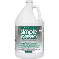 Nettoyant et d&eacute;graissant industriel Crystal Simple Green , 1 gal., Cruche Les Fournitures Industrielles Méga