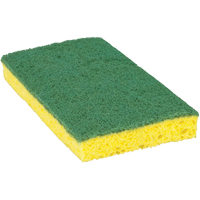 Scotch-Brite Medium Duty Scrub Sponge, Scrubbing, 3-3/5" W x 6-1/10" L Les Fournitures Industrielles Méga