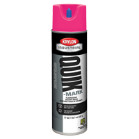 Peinture de marquage industrielle invers&eacute;e &agrave; base de solvant Quik-Mark, 17 oz, Canette a&eacute;rosol Les Fournitures Industrielles Méga
