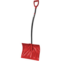 Pelle &agrave; neige Yukon, Lame Polypropyl&egrave;ne, Largueur 18", Manche Prise en D ergonomique Les Fournitures Industrielles Méga