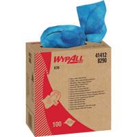 Chiffons industriels de qualit&eacute; sup&eacute;rieure X70 WypAll, Robuste, 16-4/5" lo x 8-1/3" la Les Fournitures Industrielles Méga