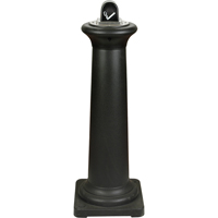 Groundskeeper Tuscan Cigarette Waste Collector, Free-Standing, Metal, 1 US gal. Capacity, 38-1/2" Height Les Fournitures Industrielles Méga