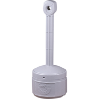 Smokers Cease-Fire&reg; Cigarette Butt Receptacle, Free-Standing, Plastic, 1 US gal. Capacity, 30" Height Les Fournitures Industrielles Méga