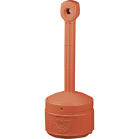 Smokers Cease-Fire&reg; Cigarette Butt Receptacle, Free-Standing, Plastic, 1 US gal. Capacity, 30" Height Les Fournitures Industrielles Méga