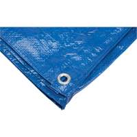 B&acirc;che, Standard, Bleu, 7' x 5' x 4 mils Les Fournitures Industrielles Méga