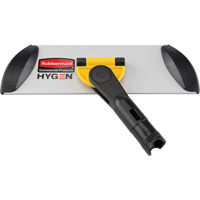 Manche de vadrouille &agrave; &eacute;pousseter &agrave; connexion rapide de la s&eacute;rie Executive Hygen, 11", M&eacute;tal Les Fournitures Industrielles Méga