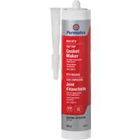 Compos&eacute; &agrave; joints RTV rouge haute temp&eacute;rature, 300 ml, Tube, Rouge Les Fournitures Industrielles Méga