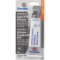 Scellant adh&eacute;sif RTV, 80 ml, Tube, Transparent Les Fournitures Industrielles Méga