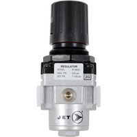 Intermediate Air Regulator, 3/8" NPT, 220 PSI Max. PSI, In Line Les Fournitures Industrielles Méga