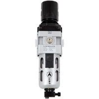 Air Filter Regulator Combination, 1/4" NPT Les Fournitures Industrielles Méga