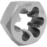 Fraise hexagonale m&eacute;trique, dia. 1", Filet de 10 mm-1, Acier alli&eacute; Les Fournitures Industrielles Méga