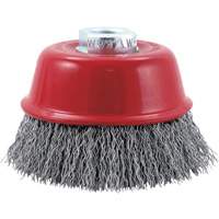 Brosse-boisseau &agrave; fils cr&ecirc;p&eacute;s, 3-1/4", Fils 0,014" Les Fournitures Industrielles Méga