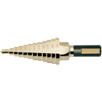 Foret &eacute;tag&eacute; de super premi&egrave;re qualit&eacute;, 1/8" - 1/2", Incr&eacute;ments de 1/32", Acier rapide Les Fournitures Industrielles Méga