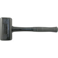 Dead Blow Hammer, 4 lbs., 14-3/4", Fibreglass/Wood/Tubular Steel Handle Les Fournitures Industrielles Méga
