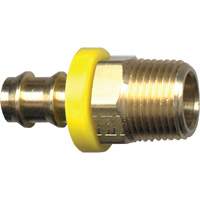 Raccord cannel&eacute; de boyau Grip-Tite, Laiton, 3/8" x 1/4" Les Fournitures Industrielles Méga