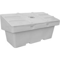 Salt Sand Container SOS, With Hasp, 72" x 36" x 36", 36 cu. Ft., Grey Les Fournitures Industrielles Méga