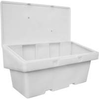 Salt Sand Container SOS, With Hasp, 72" x 36" x 36", 36 cu. Ft., Grey Les Fournitures Industrielles Méga